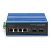 Switch Digitus by Assmann DN-651148, 4 porturi