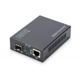 Convertor Media Digitus by Assmann DN-82130 1GB,  RJ45 - SFP