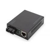 Convertor Media Digitus by Assmann DN-82160 1GB, 1310 nm, Singlemode, 20km, RJ45 - SC Duplex