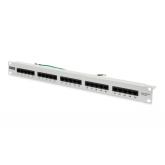 Patch Panel Digitus by Aassmann DN-91325-1, 19inch, 1U, 25 porturi, Cat3, UTP, Light Grey