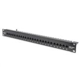 Patch Panel Digitus by Assmann DN-91325-1-B, 19 inch, 1U, 25 porturi, Cat3, UTP, Black