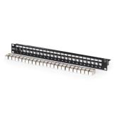 Patch Panel Digitus by Assmann DN-91411-24, 19 inch, 1U, 24 porturi, Cat 6a, Black