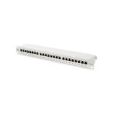 Patch Panel Digitus by Assmann DN-91624S, 19inch, 1U, 24 porturi, Cat6, STP, Light Grey