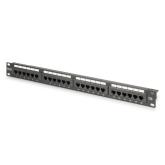 Patch Panel Digitus by Assmann DN-91624U-CR, 19 inch, 1U, 24 porturi, Cat 6, UTP, Black