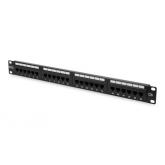 Patch Panel Digitus by Assmann DN-91624U-EC, 19inch, 1U, 24 porturi, Cat6, UTP, Black
