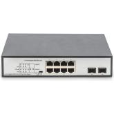 Switch Digitus by Assmann DN-95140, 8 porturi, PoE