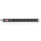 PDU Digitus by Assmann DN-95403, 7x Schuko, 2m, Black-Grey