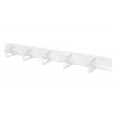 Organizator cabluri Digitus by Assmann DN-97601, 19inch, Light Grey
