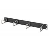 Organizator cabluri Digitus by Assmann DN-97601, 19inch, Black