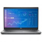 Laptop Dell Precision 3571, Intel Core i9-12900H, 15.6inch, RAM 32GB, HDD 1TB + SSD 1TB, nVidia RTX A1000 4GB, Windows 10 Pro, Grey