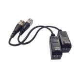 Video balun pasiv cu cablu Hikvision DS-1H18S, 2 bucati