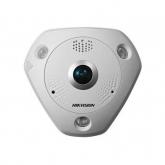 Camera IP Fisheye Hikvision DS-2CD6362F-IVS, 6MP, Lentila 1.27mm, IR 15m
