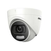 Camera HD Turret Hikvision ColorVu DS-2CE72HFT-E, 5 MP, Lentila 2.8 mm