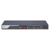 Switch Hikvision DS-3E0326P-E(C), 24 porturi, PoE
