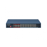 Switch Hikvision DS-3E0326P-E/M(C), 24 Porturi, PoE