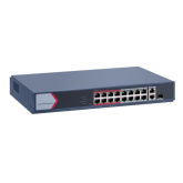 Switch Hikvision DS-3E1318P-EI/M, 16 porturi, PoE