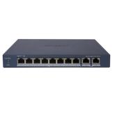 Switch Hikvision DS-3E1510P-EI, 8 porturi, PoE