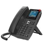 Telefon IP Hikvision DS-KP8000-WHE1, 6 Conturi SIP, PoE, Black
