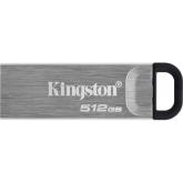 Stick memorie Kingston DataTraveler Kyson, 512GB, USB 3.0, Silver