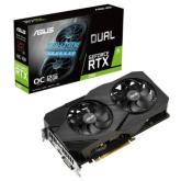 Placa video ASUS nVidia GeForce RTX 2060 Dual EVO OC 12GB, GDDR6, 192bit