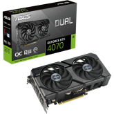 Placa video ASUS nVidia GeForce RTX 4070 DUAL EVO OC 12GB, GDDR6, 192bit