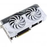 Placa video ASUS nVidia GeForce RTX 4070 Dual White OC 12GB, GDDR6X, 192bit