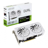 Placa video ASUS nVidia GeForce RTX 4070 SUPER DUAL EVO OC WHITE 12GB, GDDR6X, 192bit