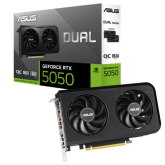 Placa video ASUS nVidia GeForce RTX 5050 DUAL OC 8GB, GDDR6, 128 bit