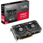 Placa video ASUS AMD Radeon RX 7600 Dual EVO OC 8 GB, GDDR6, 128 bit