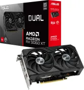 Placa video ASUS AMD Radeon RX 9060 XT DUAL 8GB, GDDR6, 128 bit