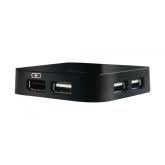 Hub USB DLink DUB-H4, 4x USB 2.0, Black