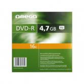 DVD+R Omega 16x, 4.7GB, 10buc, Slim case