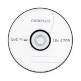 DVD-R Omega 16x, 4.7GB, 1buc, Plic hartie