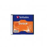 DVD-R Verbatim 43547, 16x, 4.7GB, 1buc, Slim Case