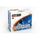 DVD+RW Omega 4x, 4.7GB, 10buc, Slim case