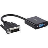 Adaptor Startech DVI2VGAE, DVI-D - VGA, Black