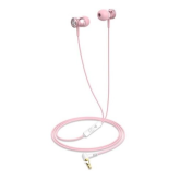 Casti cu microfon Havit E303P, 3.5 mm jack, Pink