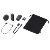 Microfon tip lavariera Sony ECM-W2BT, Bluetooth, Black