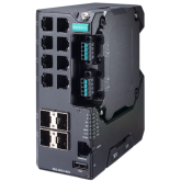 Switch Moxa EDS-4012-4GS-LV-T, 8 porturi
