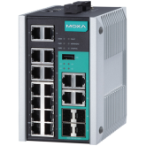 Switch Moxa EDS-518E-4GTXSFP-T, 14 porturi
