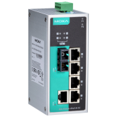 Switch Moxa EDS-P206A-4POE-M-SC-T, 5 porturi (4 PoE)