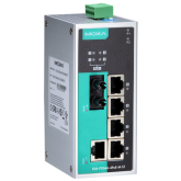 Switch Moxa EDS-P206A-4POE-M-ST, 5 porturi (4 PoE)