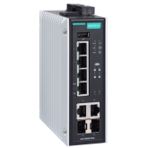 Switch Moxa EDS-P506E-4POE-2GTXSFP-T, 4 porturi, PoE