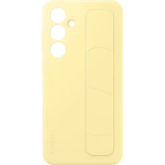 Protectie pentru spate Samsung Standing Grip Case pentru Galaxy S24 FE, Yellow