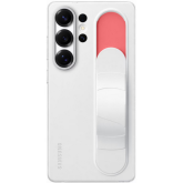 Protectie pentru spate Samsung Standing Grip Case pentru Galaxy S25 Ultra, White