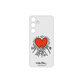 Protectie pentru spate Samsung Flipsuit Case pentru Galaxy S24 Plus, White