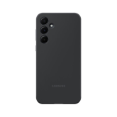 Protectie pentru spate Samsung Silicone Case pentru Galaxy A55 5G, Black
