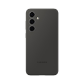 Protectie pentru spate Samsung Silicone Case pentru Samsung Galaxy S24 FE, Black