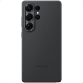 Protectie pentru spate Samsung Silicone Case pentru Galaxy S25 Ultra, Black