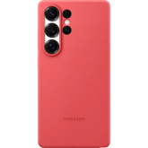 Protectie pentru spate Samsung Silicone Case pentru Galaxy S25 Ultra, Red